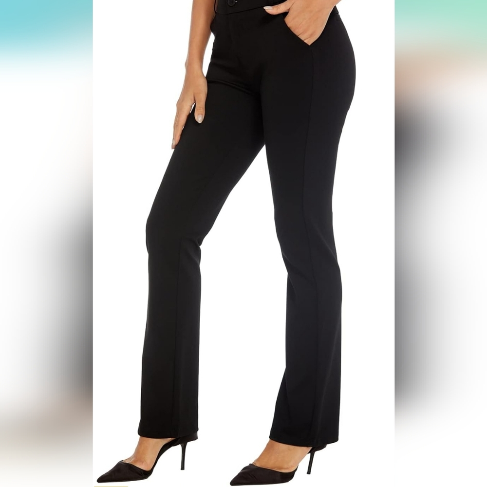 Liquid Black Dress Slacks
